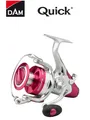 Produktbild: DAM Quick  1 Pink 6000 FS Freilaufrolle Angeln Karpfen Pinke Rolle Lady Fishing