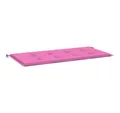 Produktbild: vidaXL Sitzauflage Stuhlpolster Uni Rosa 120 x 50 x 3 cm Oxford-Stoff, (1 St)