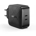 Produktbild: Ladegerät 2x Usb Typ C 66w Power Delivery 3.0 Quick Charge 4.0+ Schwarz - Ugreen
