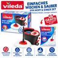 Produktbild: Vileda Easy Wring & Clean Spin Mop Set + Mikrofaser Ersatzmopp Gratis