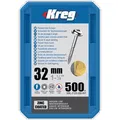 Produktbild: Kreg SML-F125-500-INT Taschenlochschrauben 32 mm Verzinkt Maxi-Loc Feingewinde 500 Stück (500 Schrauben pro Stück) (54062301)