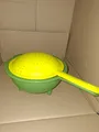 Produktbild: Tupperware Saladin Sieb Doppel grün Hellgrün Multisieb Nudelsieb Seiher Tupper