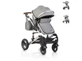 Produktbild: Moni Kombi-Kinderwagen Kinderwagen Gala, Tragetasche Sportsitz umbaubar Wickeltasche Sitz umkehrbar
