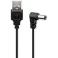 Produktbild: Goobay USB-DC-Kabel 5,5 x 2,1 mm, 0.5 m, Schwarz (0.50 m) (55157)