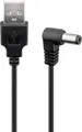 Produktbild: Goobay® USB auf DC Kabel 5 V/1 A, 0,5 m A Stecker auf DC 2,1 x 5,5 mm Stecker