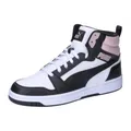 Produktbild: PUMA Unisex Adults REBOUND V6 Sneaker, PUMA WHITE-PUMA BLACK-MAUVE MIST, 39 EU