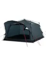 Produktbild: qeedo Quick Villa M, 4 Personen Familienzelt mit Quick-Up Schnellaufbau-System - Wasserdichtes Campingzelt, extra groß, hoch & geräumig, mit Vordach, Eingang & Fenster mit Moskitonetz & Mesh-Belüftung