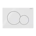 Produktbild: Geberit Sigma 01 Round Betätigungsplatte 115770115 weiss, für 2-Mengen-Spülung