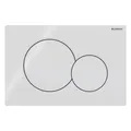 Produktbild: Geberit Betätigungsplatte Sigma01 für 2-Mengenspülung