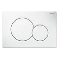 Produktbild: Geberit Betätigungsplatte Drückerplatte Sigma 01 weiß 2-Mengen-Spülung 115770115