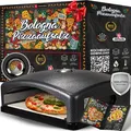 Produktbild: Heidenfeld Pizzaaufsatz Bologna für Gasgrill Holzkohlegrill Pizzaofen Pizzastein