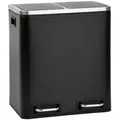 Produktbild: Svita Mülleimer, Schwarz, Metall, 41x47x31 cm, Küchen, Küchenausstattung, Mülleimer