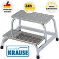 Produktbild: Aluminium-Montagetritt KRAUSE 805027 Arbeitspodest 2 Stufen Podest Arbeitstritt