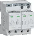Produktbild: HAGER Überspannungsableiter SPE440 | 4-polig T2 Typ 2 | TN-S/TT | 275V | 20kA In | 40kA Imax | Hutschiene | IP2XC