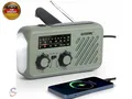 Produktbild: Notfall Radio, 3-Wege-Laden Emergency Radios, 2000mAh Akku Kurbelradio Solar