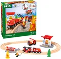 Produktbild: BRIO World - 33815 Bahn Feuerwehr Set