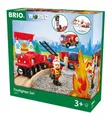 Produktbild: FEUERWEHR Eisenbahn BRIO World ZUG Zug 33815 FIREFIGHTER SET Alter 3+