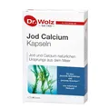 Produktbild: Dr. Wolz Jod Calcium Kapseln, 60 Kapseln, Jod und Calcium natürlichen Ursprungs aus dem Meer, gesunde Schilddrüse und gesunde Knochen