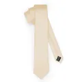 Produktbild: Ladeheid Klassische Herren Krawatte, matt, Perfekt für Büro & Festlichkeiten, Vielfältige Farben - Ideal für Geschäftsmeetings, Hochzeiten TMM-7 (150cm x 7cm, Beige)