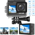 Produktbild: Action Cam 4K WIFI EIS UHD Sport Aktion Wasserdicht Dual Screen Kamera Helm 170°