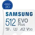 Produktbild: Samsung EVO Plus microSDXCTM UHS-I Speicherkarte - 512 GB White