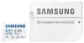 Produktbild: SAMSUNG MicroSDXC-Speicherkarte EVO Plus (2024) 512GB inkl. Adapter MB-MC512SA/EU