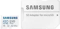 Produktbild: Samsung EVO Plus microSD-Speicherkarte (2024) (inkl. SD Adapter) - 512 GB MB-MC512SA/EU
