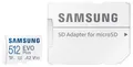 Produktbild: SAMSUNG MicroSDXC-Speicherkarte EVO Plus (2024) 512GB inkl. Adapter