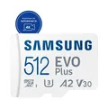 Produktbild: SAMSUNG EVO Plus (2024), Micro-SD Speicherkarte, 512 GB, 160 MB/s