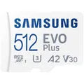 Produktbild: Samsung EVO Plus microSD-Karte Retail 512 GB UHS-I, v30 Video Speed Class, A2