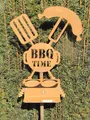Produktbild: Edelrost Gartenstecker BBQ Time mit Bierhalter Rankstab Rost Gartendeko Deko