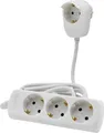 Produktbild: REV Steckdosenleiste 3+1-fach 2m weiss Powersplit (0012312114 WS)