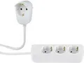 Produktbild: REV Steckdosenleiste 3+1-fach 2m weiss Powersplit (0012312114 WS)