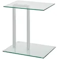 Produktbild: Beistelltisch  Korfu ¦ transparent/klar ¦ Maße (cm): B: 35 H: 50