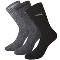 Produktbild: PUMA Herren Crew Socken, Grau / Grau, 35-38 EU