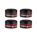 Produktbild: 4x Fonex Gummy Styling Wax Rot Ultra Hold 4er Set (600ml) Haarwachs Haarwax