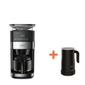 Produktbild: Krups Set: Grind Aroma Filterkaffeemaschine Und Milchaufschäumer DEKR_1510001803-8010000573