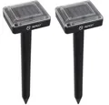 Produktbild: Repest Maulwurfgitter Maulwurfschutz Solar Abwehr, 38x9.3x38 cm, Spar-Set, 2-St., wasserfest praktisch, Ton wird im 20-Sekunden-Takt abgegeben