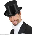 Produktbild: Widmann S.r.l. Kostüm Zylinder aus Satin zum Theater Kostüm, Schwarz