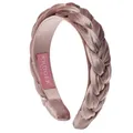Produktbild: Samt-Haarreif geflochten rose Kopfschmuck Accessoire Krüger Trachtenmode