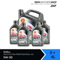 Produktbild: Shell Helix Ultra Professional AG 5W-30 5+4 Liter