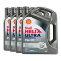 Produktbild: SHELL Helix Ultra Professional AG 5W-30 Motoröl OV0401547-D30, 4x5 Liter