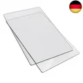Produktbild: Sizzix 655093 Standard-Schneidpläne, 1 Paar, Kunststoff, 22.2 x 15.5 x 0.3cm