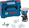 Produktbild: Bosch Akku-Kantenfräse GKF 18V-8 06016C2001 | 18V | bürstenloser Motor | L-BOXX | ohne Akku & Ladegerät | blau/schwarz