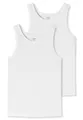 Produktbild: uncover by SCHIESSER Unterhemd 2er Pack Basic (Spar-Set) Unterhemd / Tanktop - Baumwolle - Unterhemden mit perfekter Passform