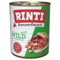 Produktbild: Rinti Kennerfleisch Nassfutter mit Wildschwein - 12 x 800g