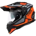 Produktbild: ONeal Sierra R, Endurohelm - Matt Orange/Schwarz/Grau - XL