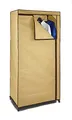 Produktbild: Spetebo Stoffschrank 150 cm inkl. Kleiderstange - Beige - Kleiderschrank Faltschrank Stoffkleiderschrank