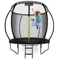 Produktbild: Kindertrampolin 244 cm mit Netz und Leiter – robust und wetterfest
