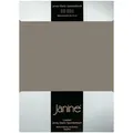 Produktbild: Janine Jersey Elastic Spannbetttuch 180x200 cm - 200x220 cm | taupe - braun